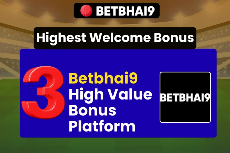 BetBhai9 Welcome Bonus